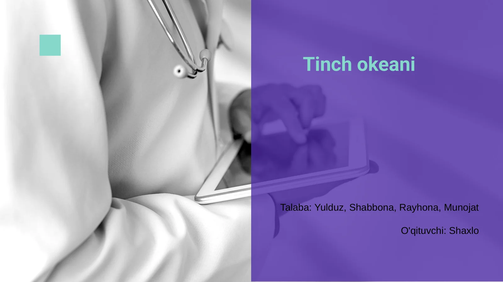 Tinch okeani