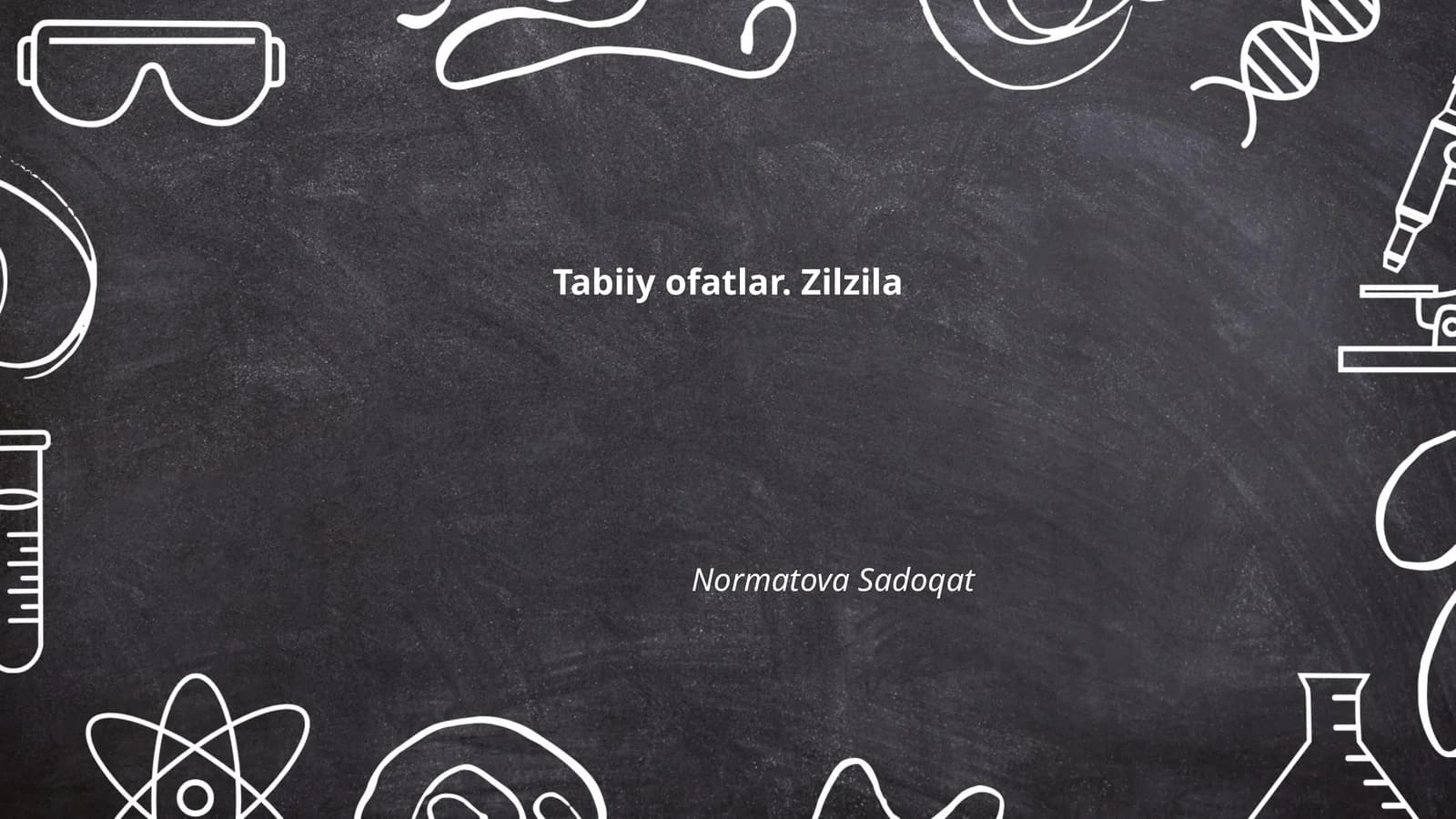 Zilzila turlari