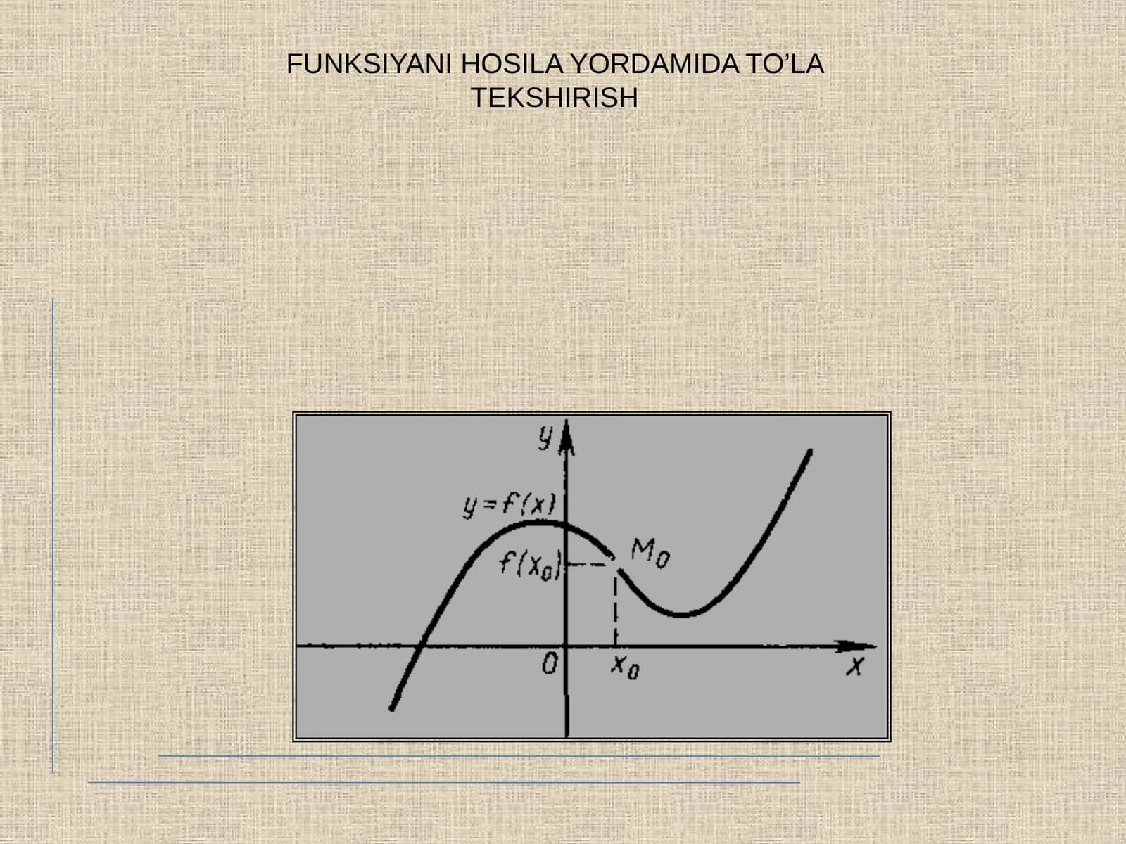 Farazqilaylik f(x) funksiyasi
