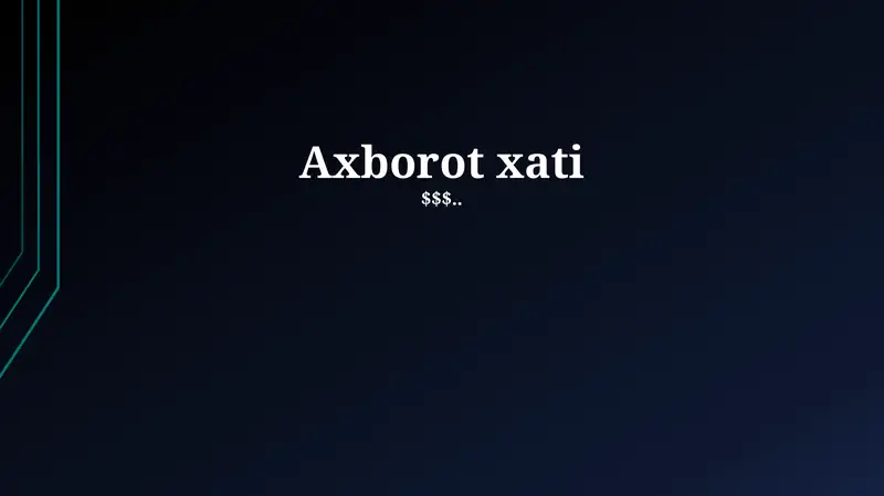 Axborot xati