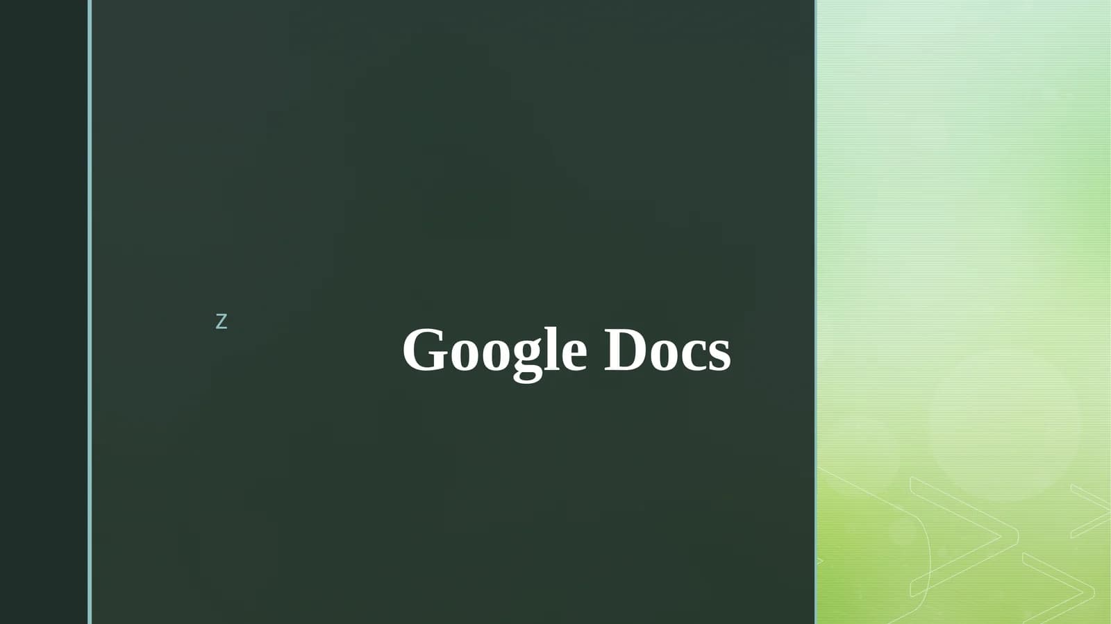 Google Docs