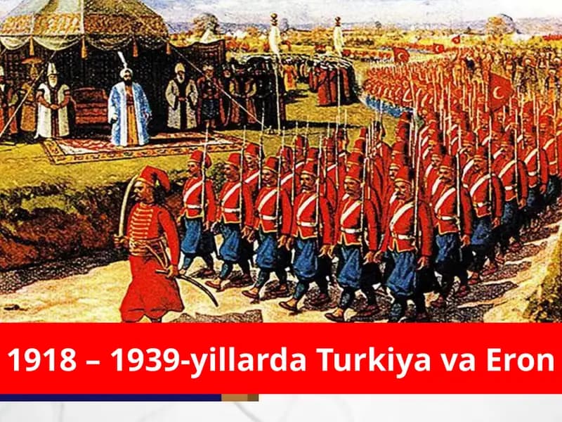 1918 – 1939-yillarda Turkiya va Eron