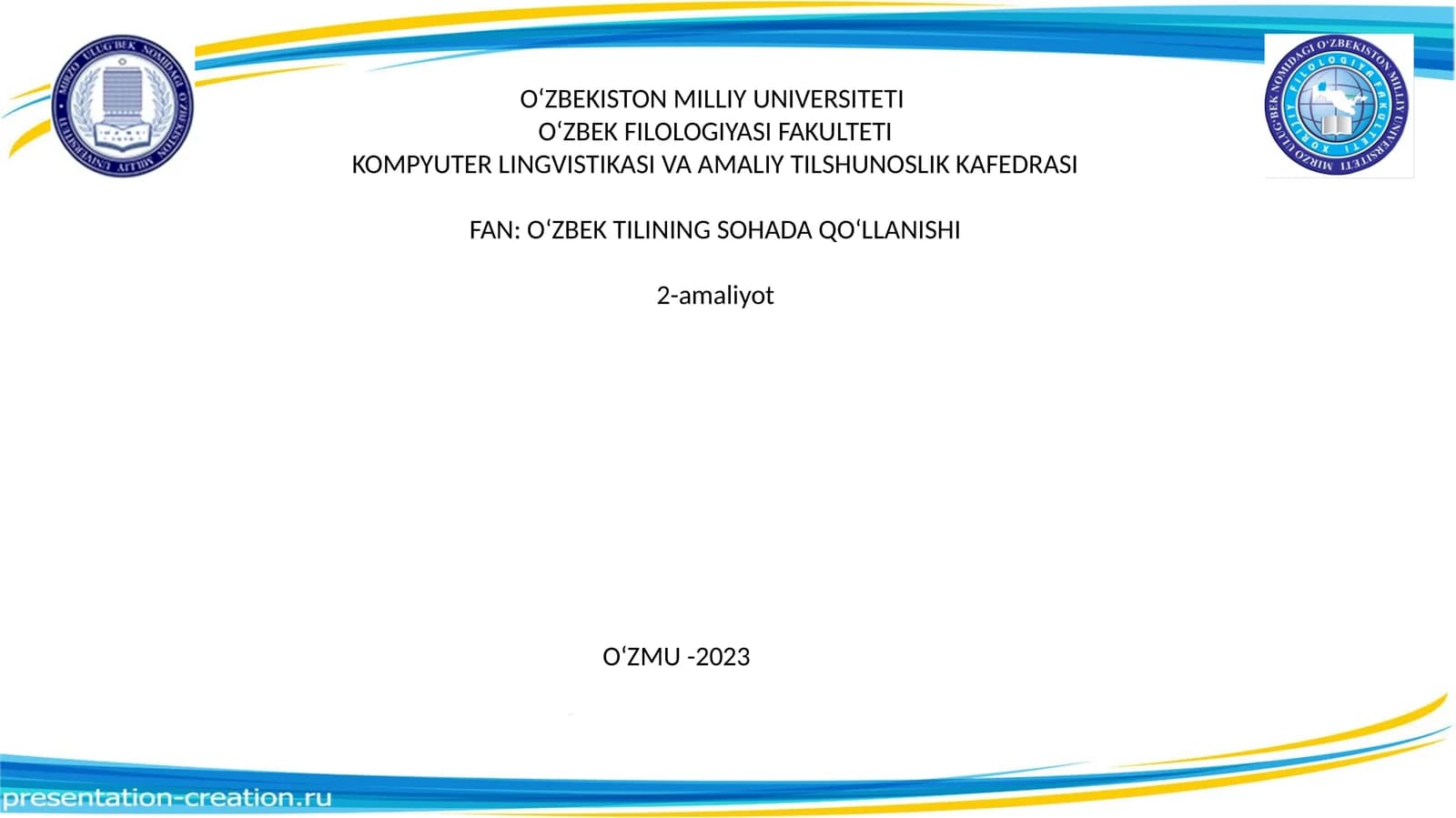 O‘ZBEKISTON VATANIM MANIM