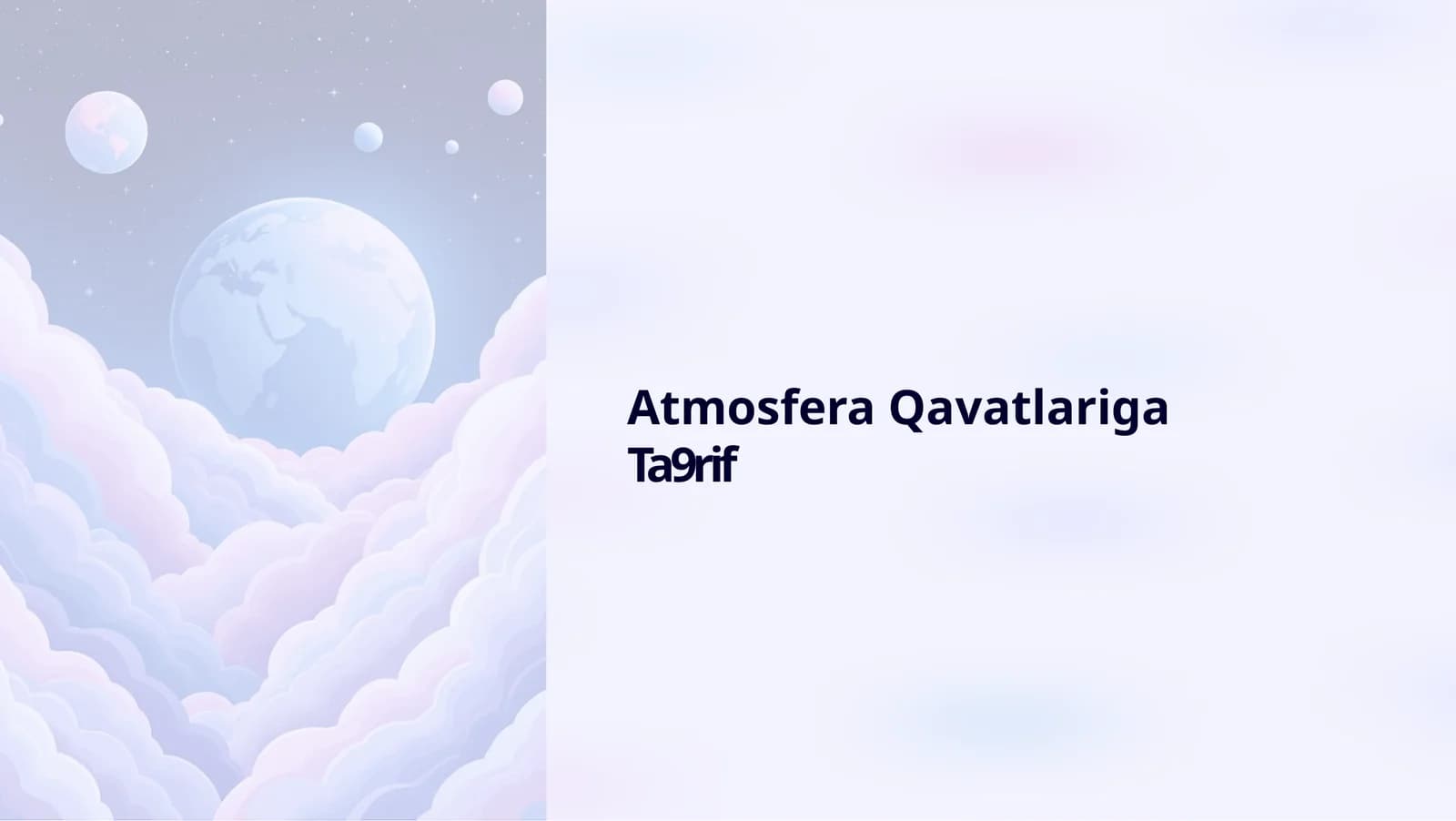 AtmosferaQavatlarigaTa9rif