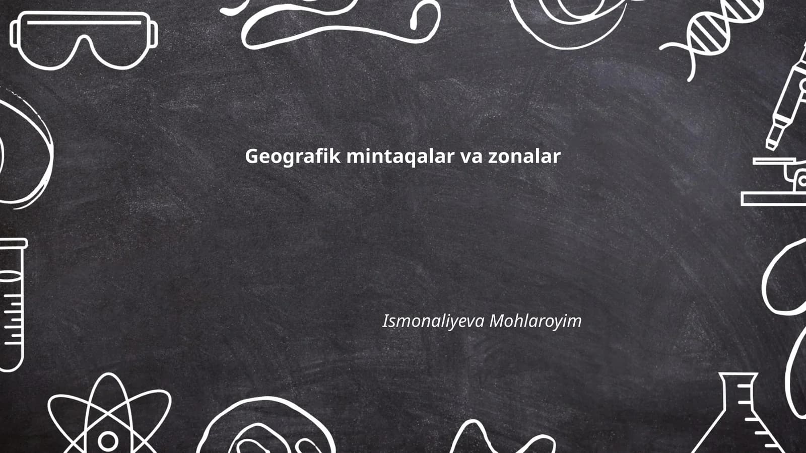 Geografik mintaqalar va zonalar