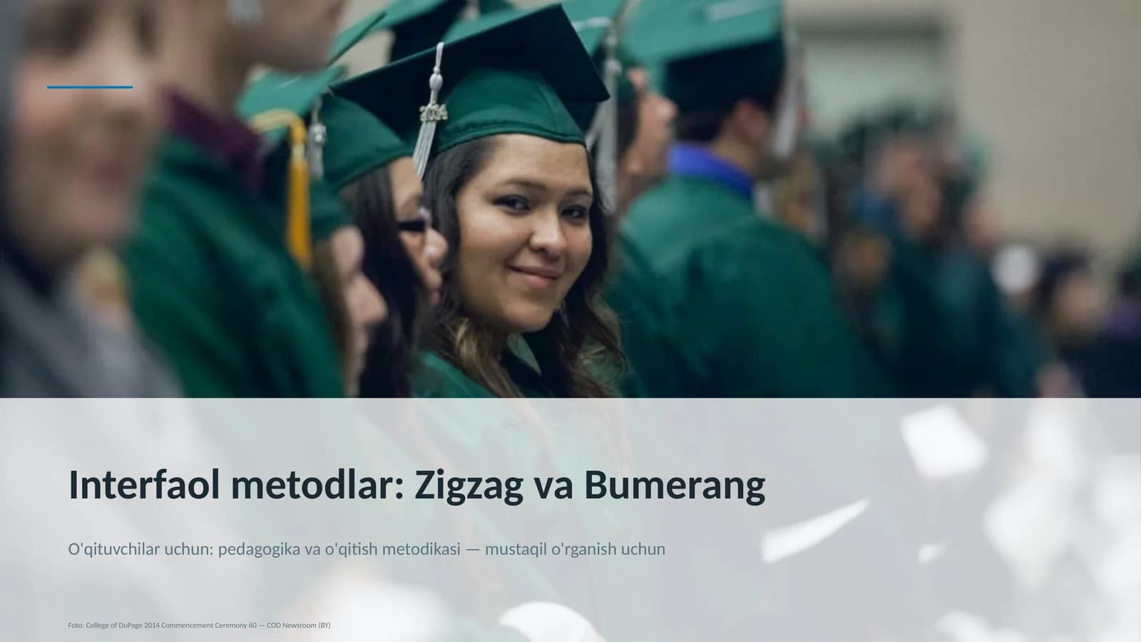 Interfaol metodlar: Zigzag va Bumerang