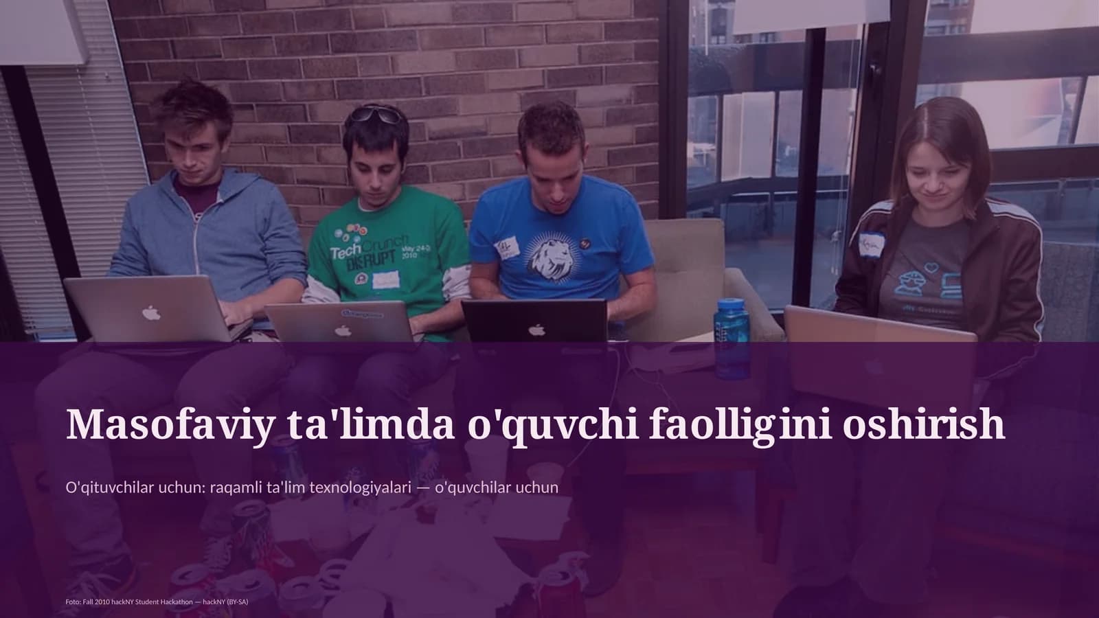 Masofaviy ta'limda o'quvchi faolligini oshirish