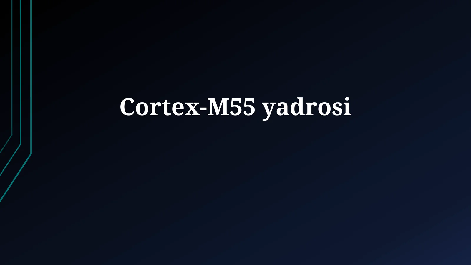 Cortex-M55yadrosi