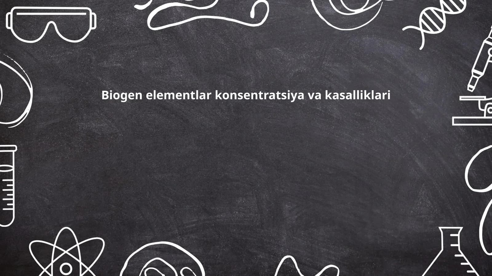 Biogen elementlar konsentratsiya va kasalliklari