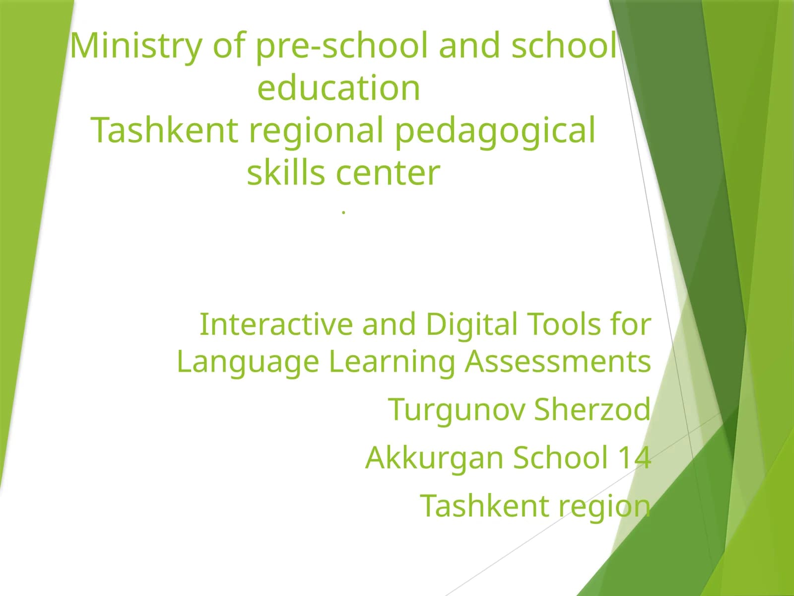 Interactive and Digital Tools for Language Learning