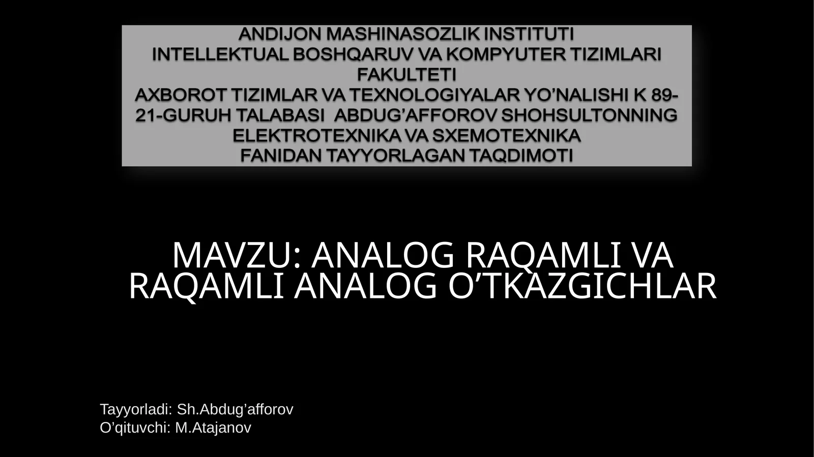 Product slide 1