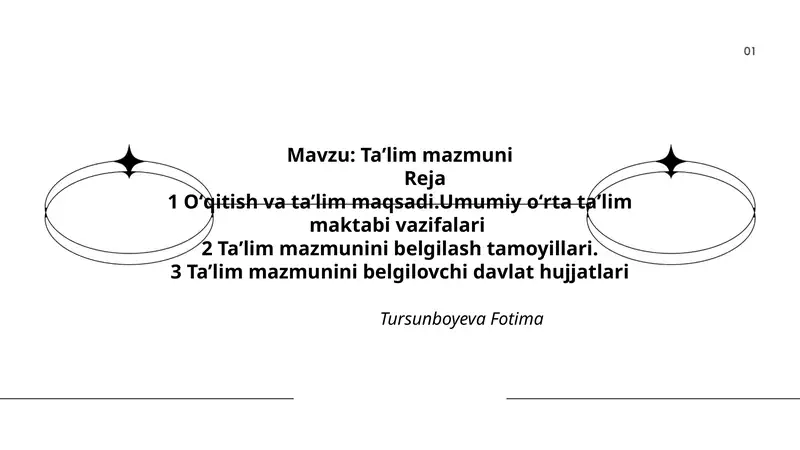 Taʼlim mazmuni