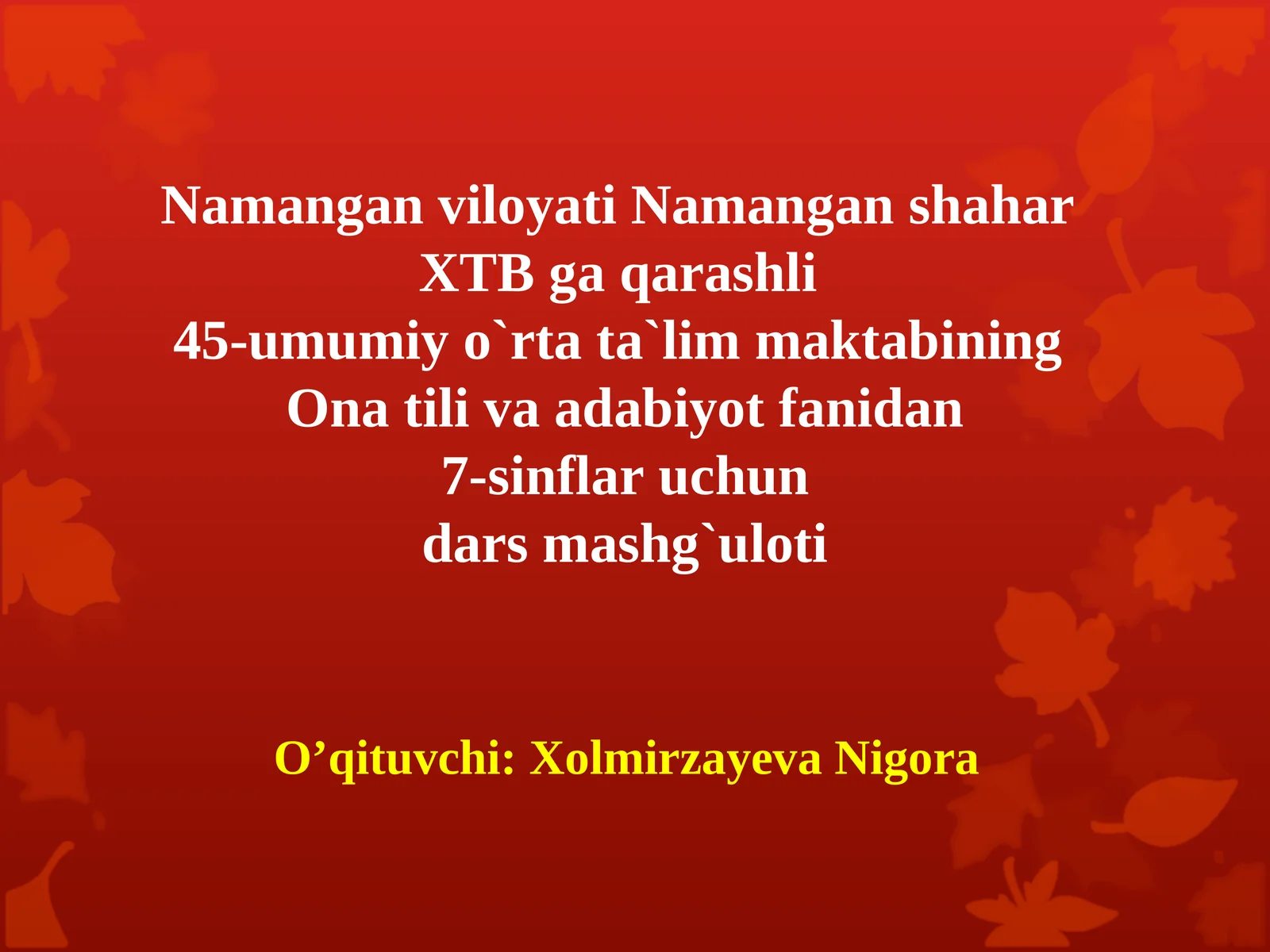 Product slide 1