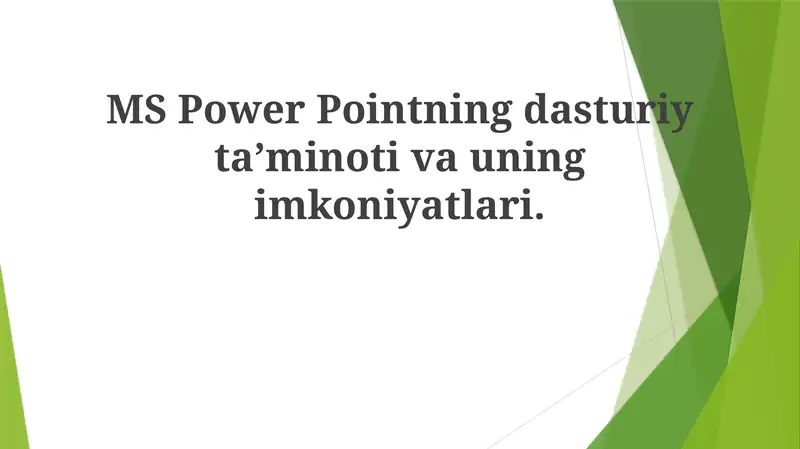 Product slide 1