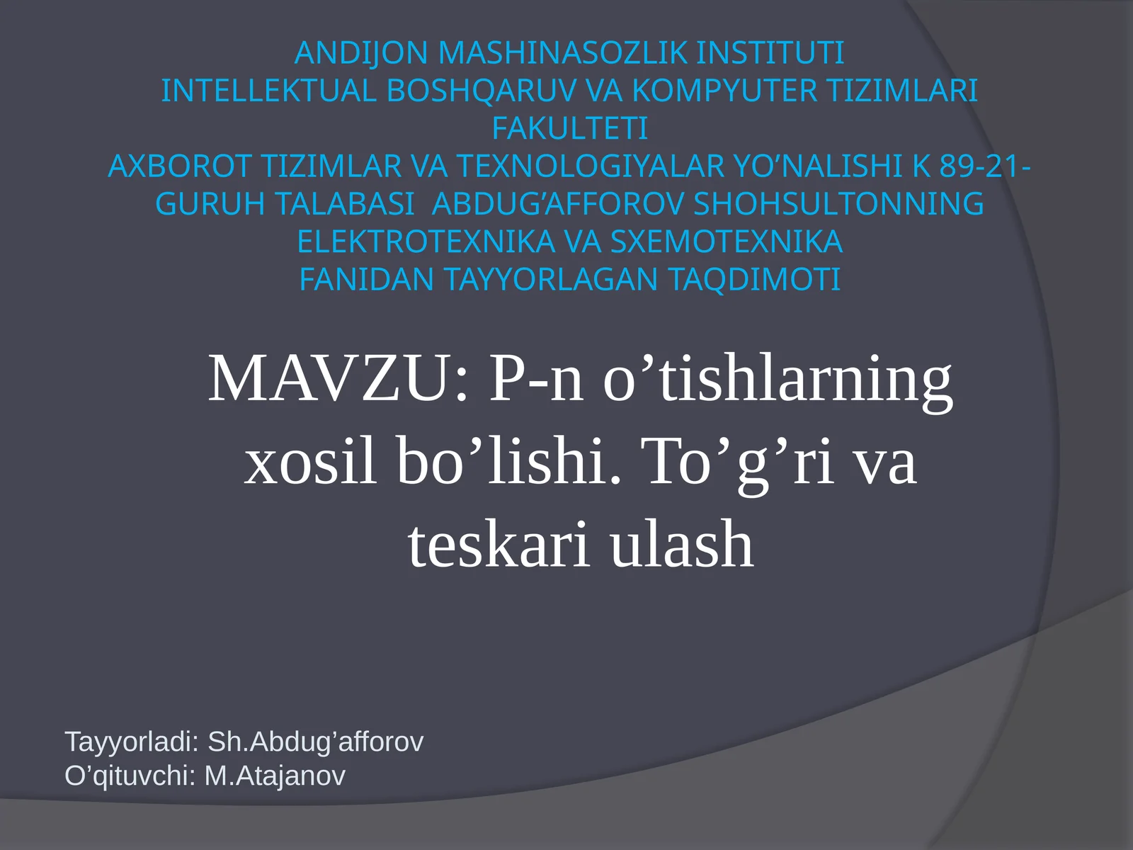Product slide 1