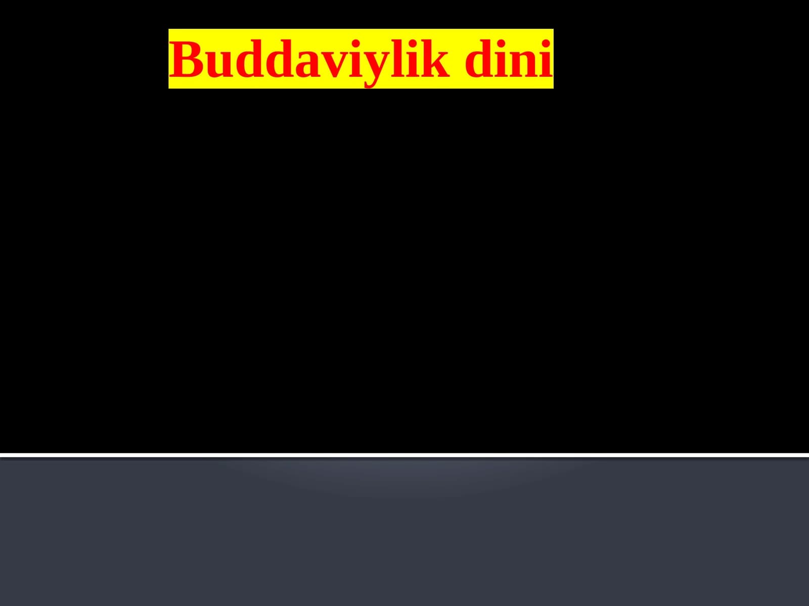 Buddaviylik dini