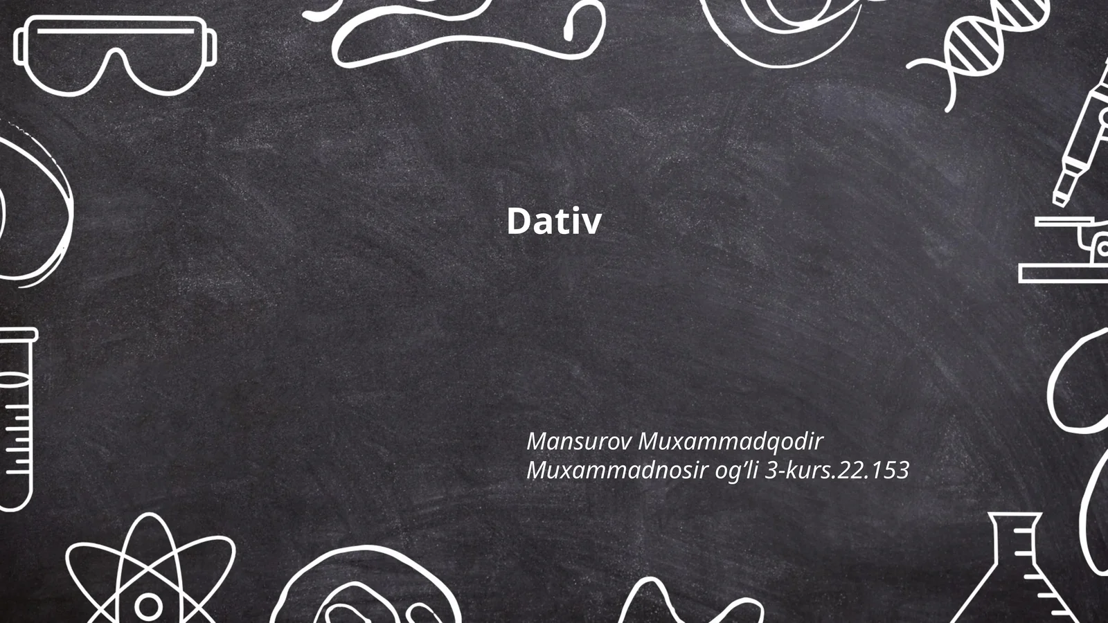 Dativ