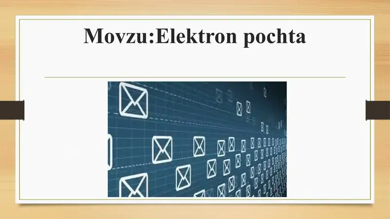 Elektron pochta