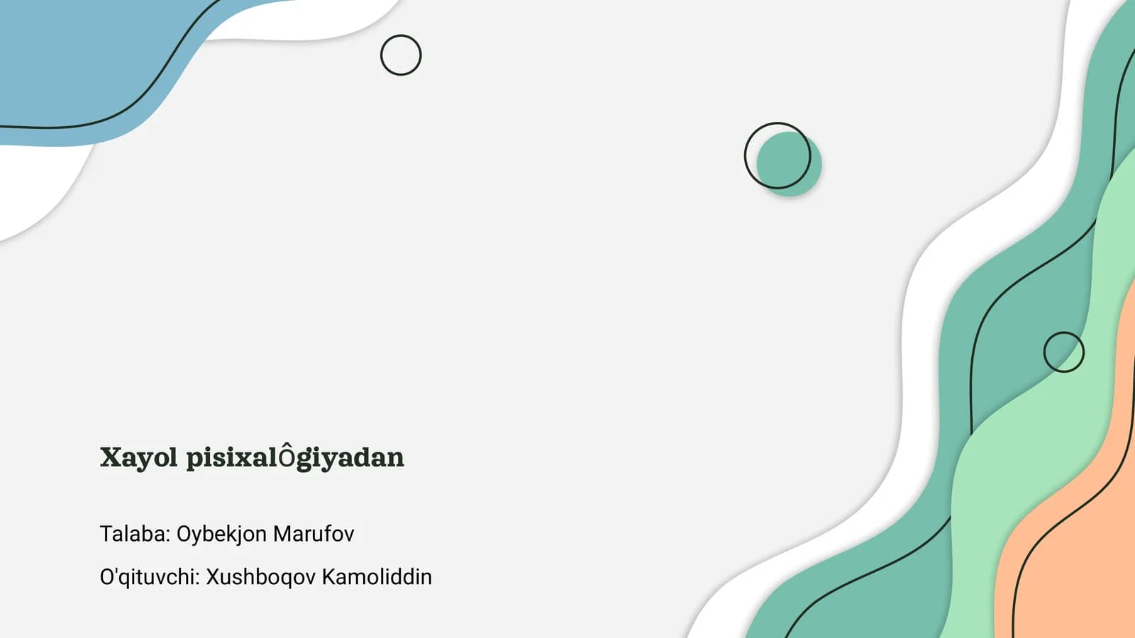 Xayol pisixalôgiyadan