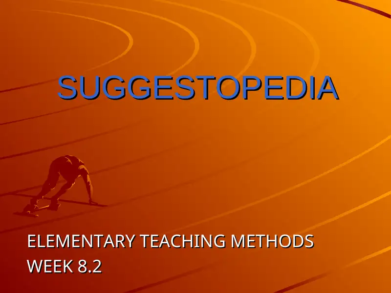 Suggestopedia