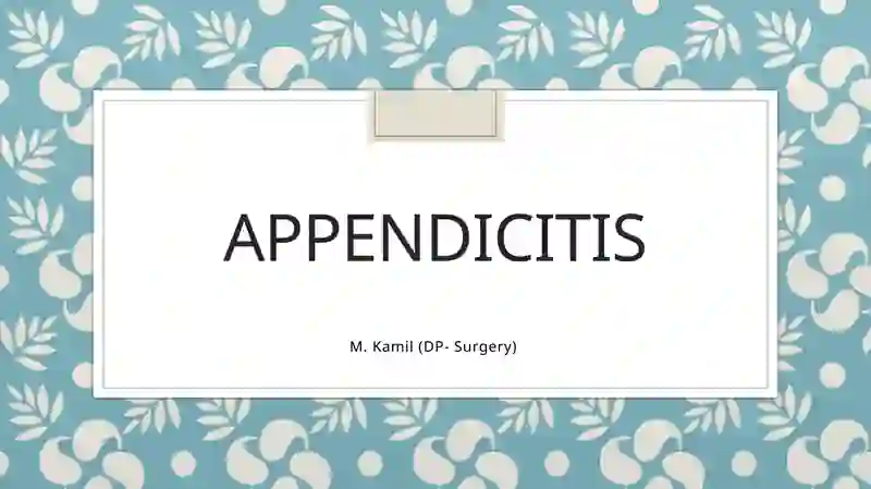 Appendicitis