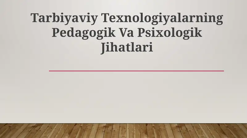 Product slide 1