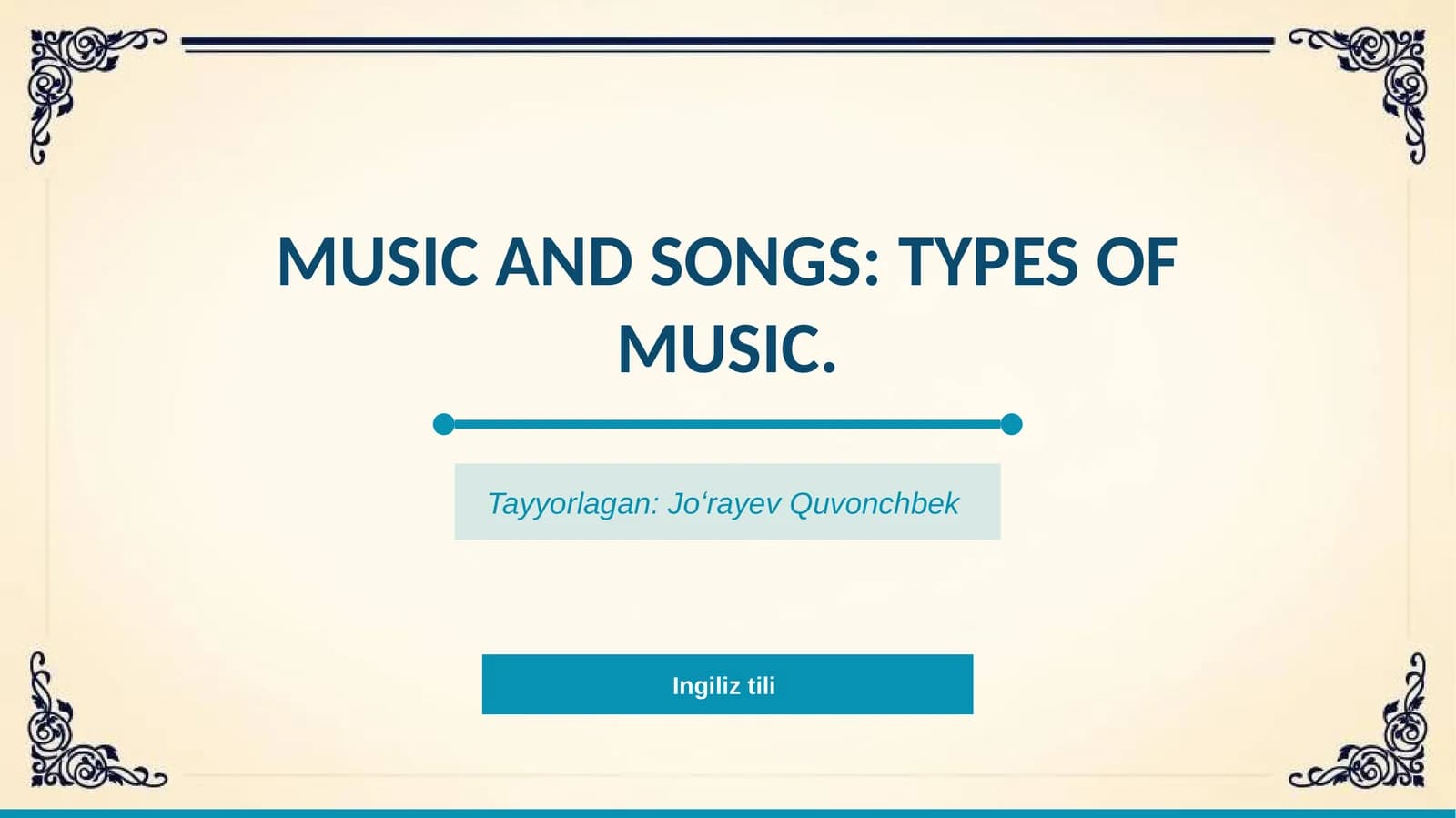 Types of Music