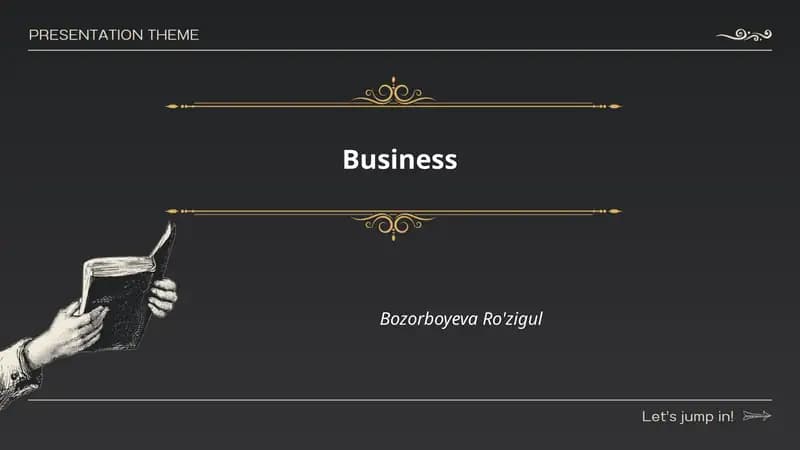 Entrepreneurship