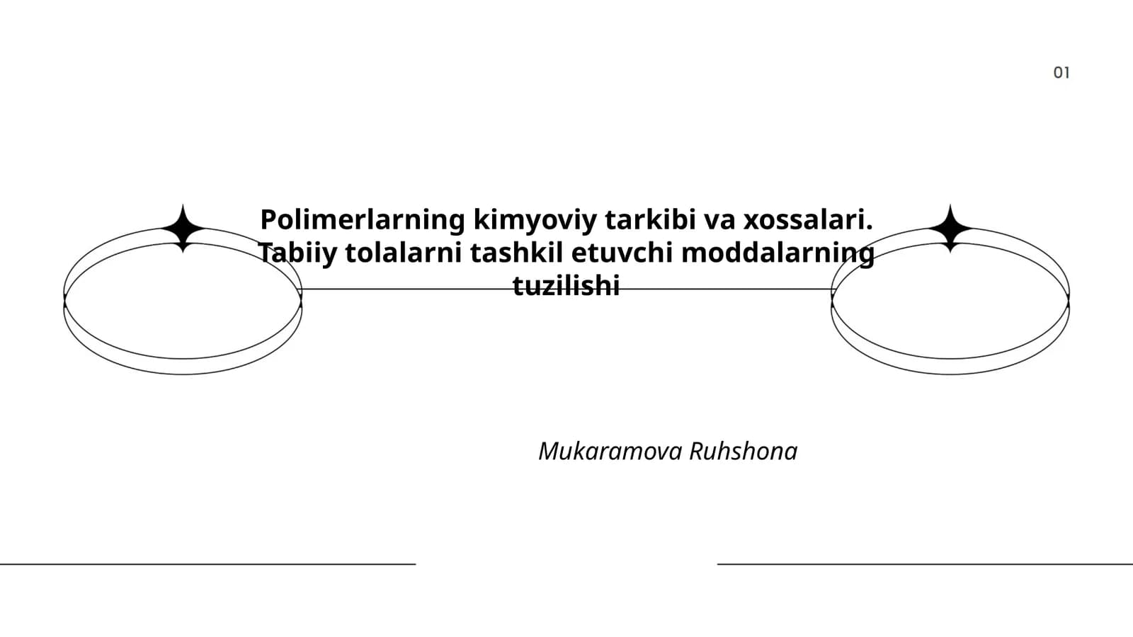 Polimerlarning kimyoviy tarkibi va xossalari