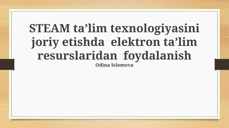 Product slide 1