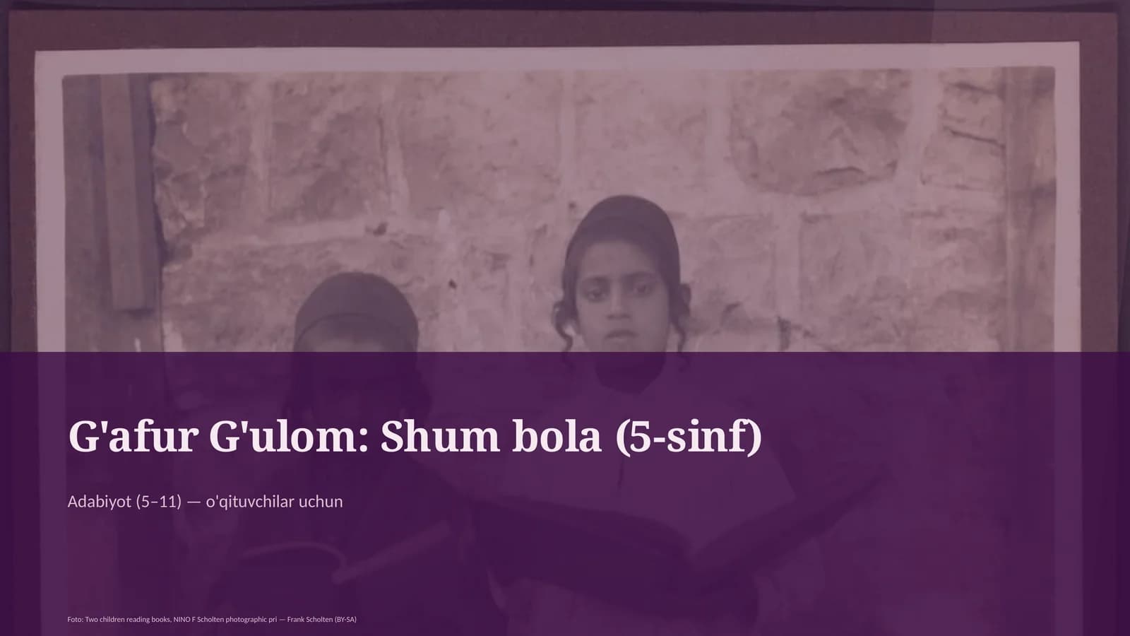 Shum bola (5-sinf)