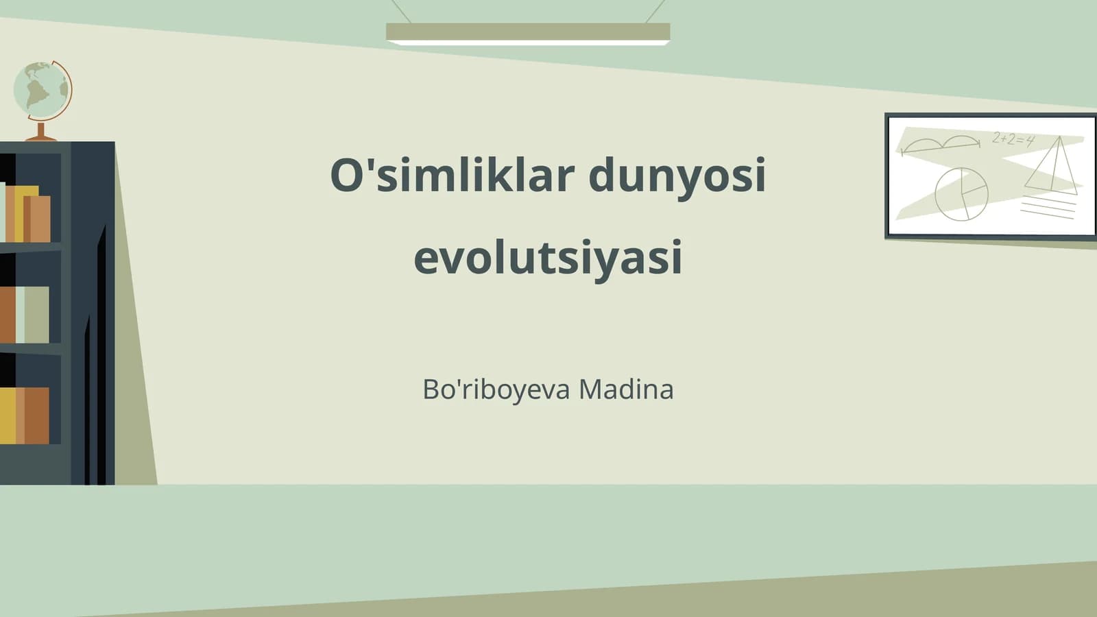 O'simliklar dunyosi evolutsiyasi