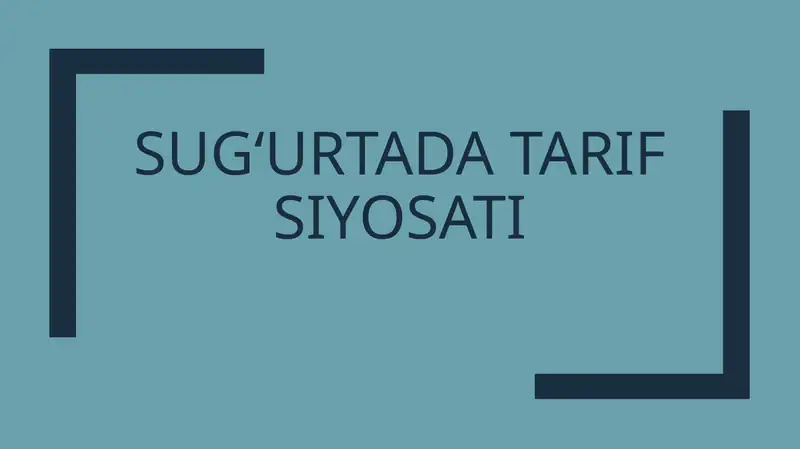 Product slide 1
