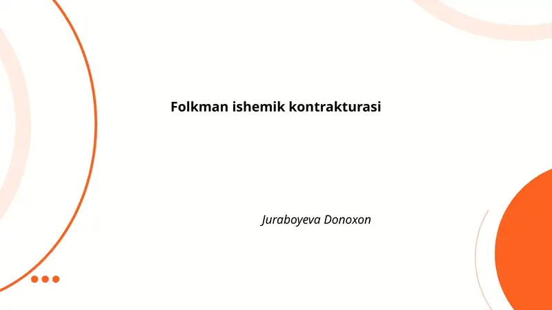 Folkman ishemik kontrakturasi