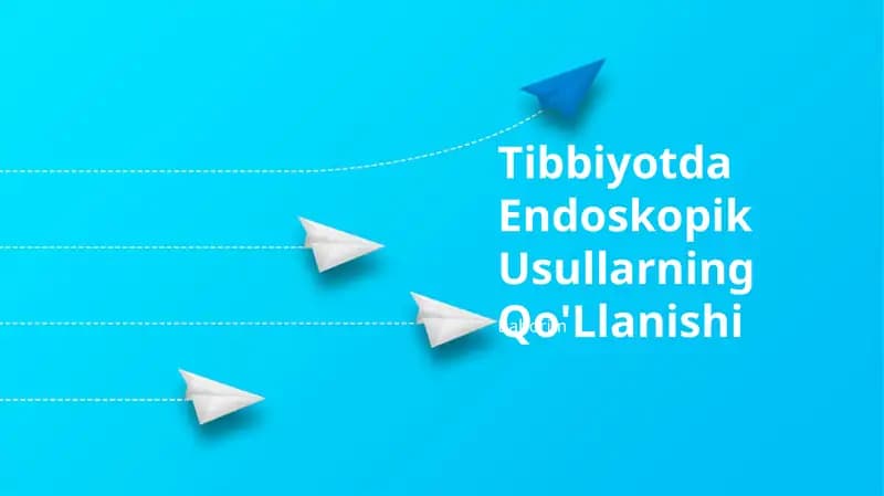 Endoskopik Usullarning Qo'Llanishi