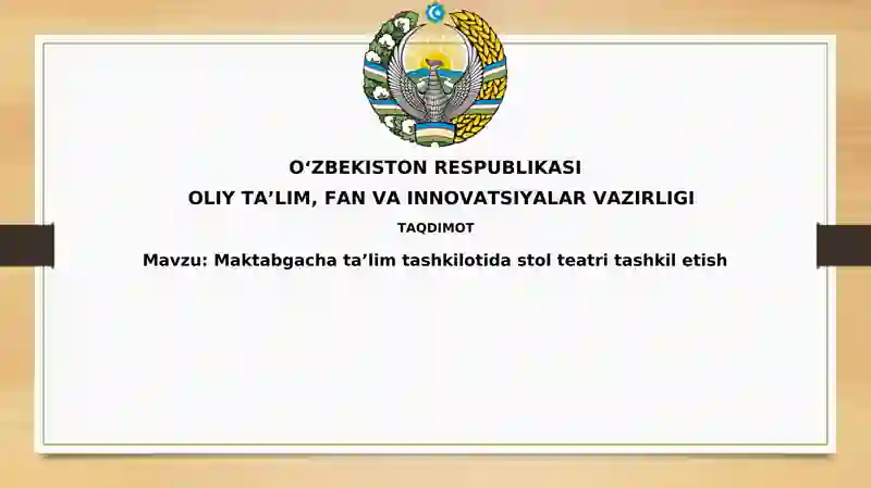 Stol teatri