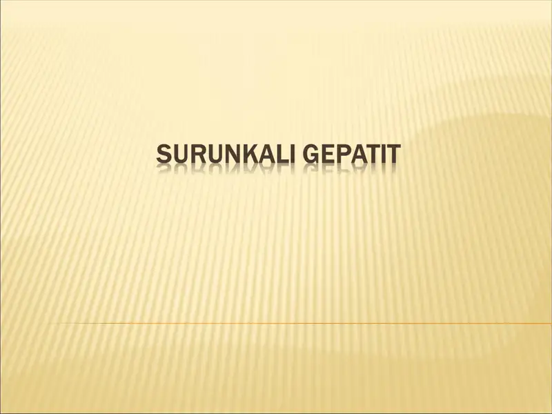 SURUNKALI GEPATIT