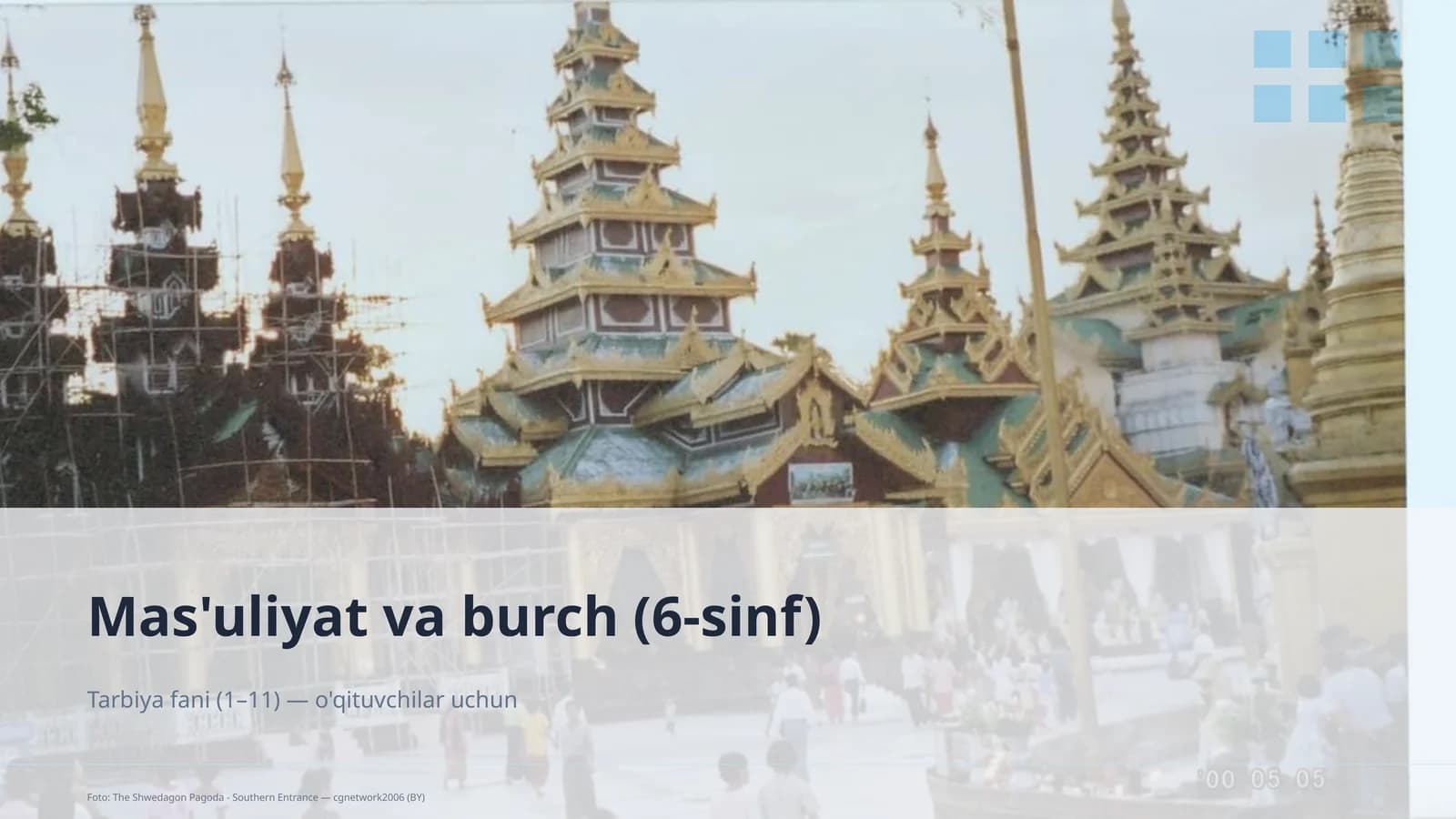 Mas'uliyat va burch (6-sinf)