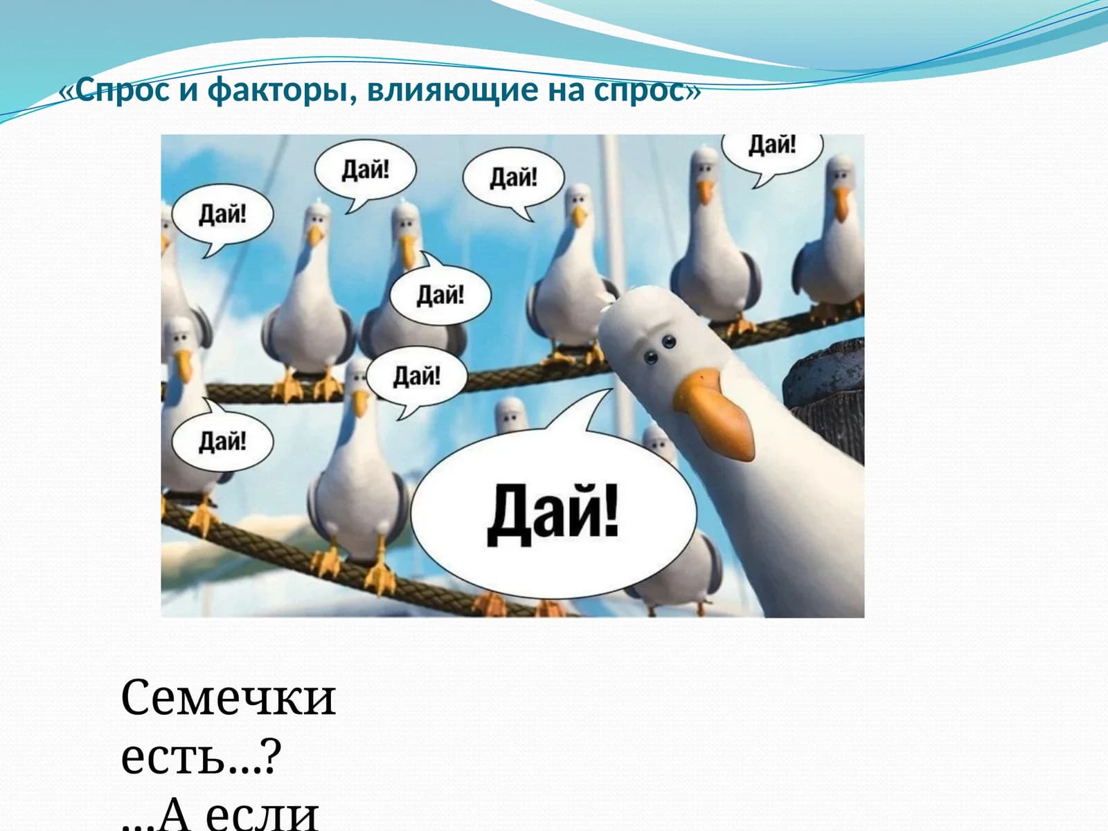 Спрос и факторы, влияющие на спрос