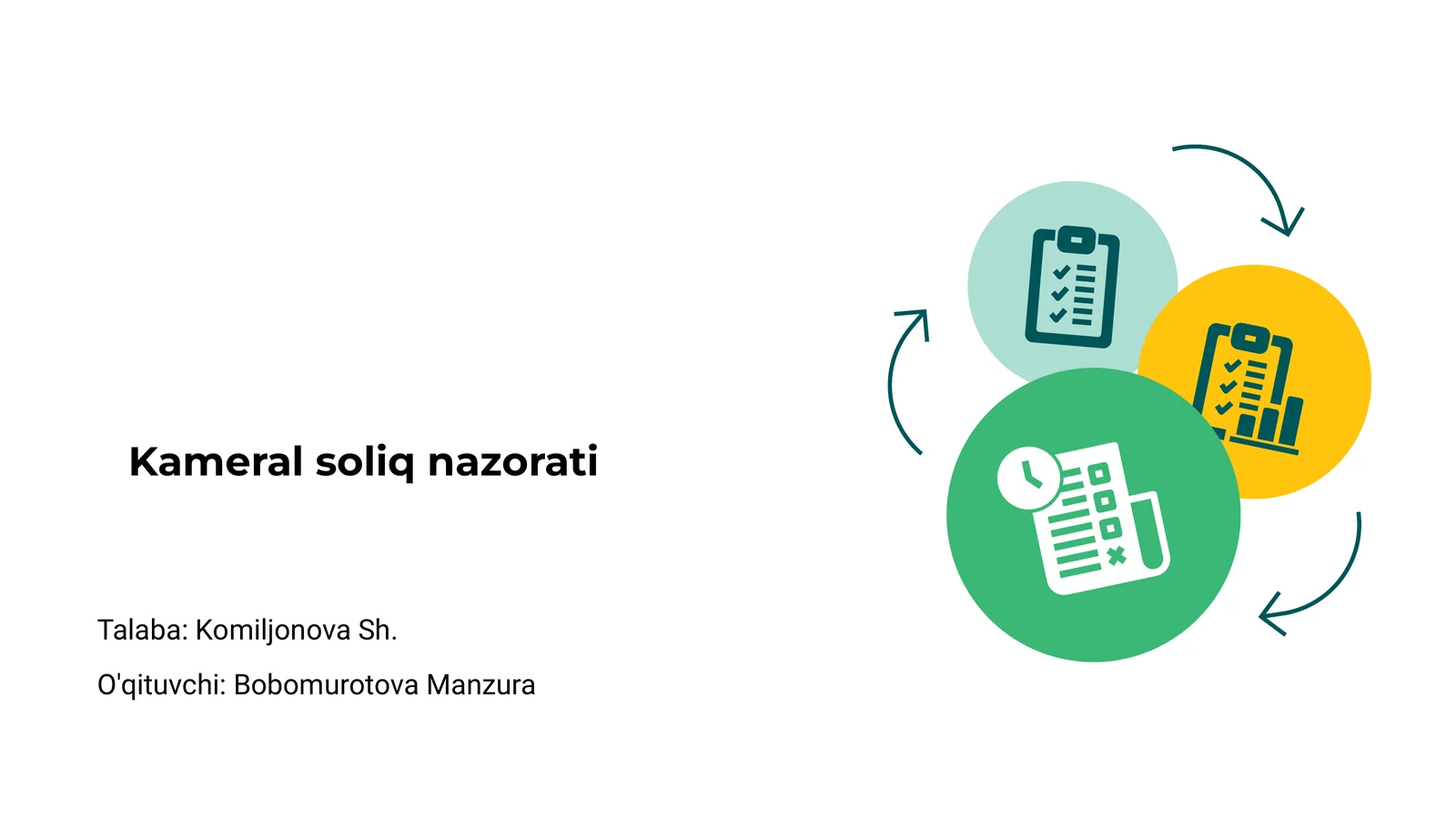 Kameral soliq nazorati
