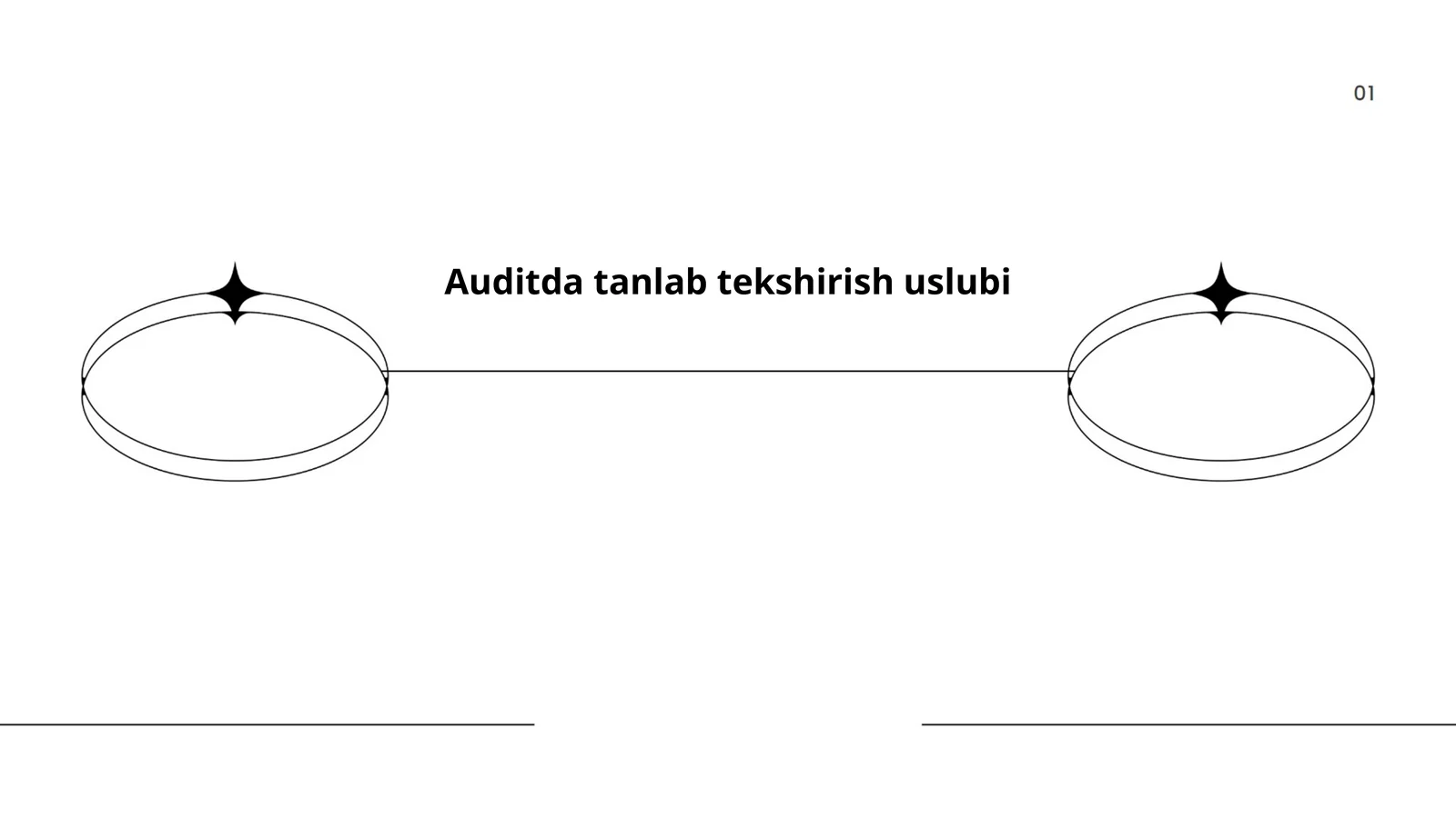 Auditda tanlab tekshirish uslubi