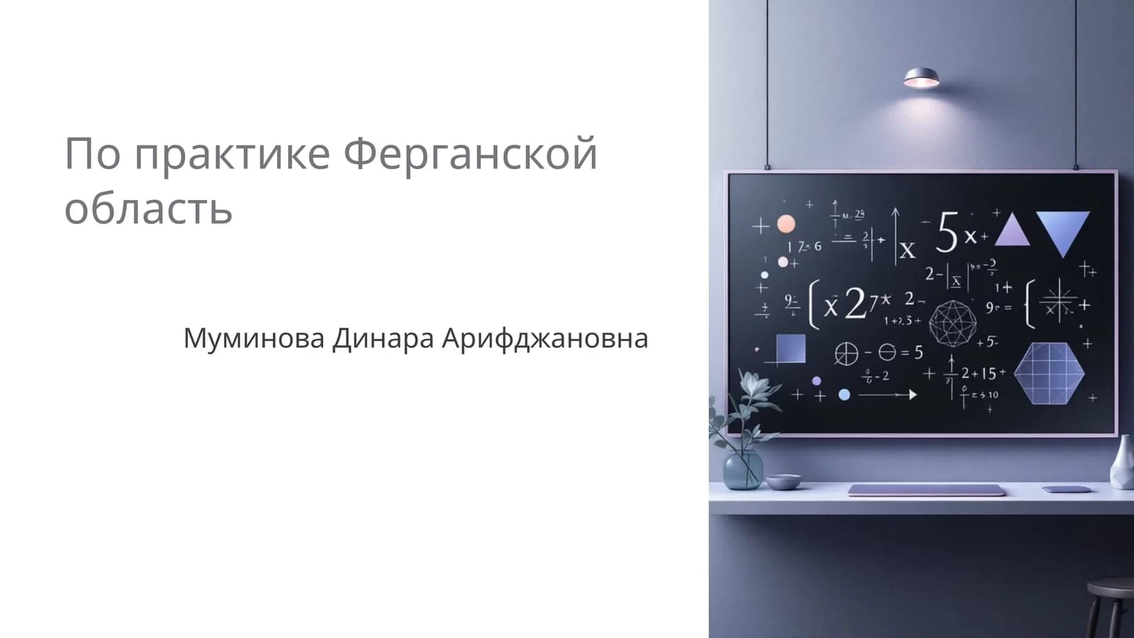 Практика Ферганской область