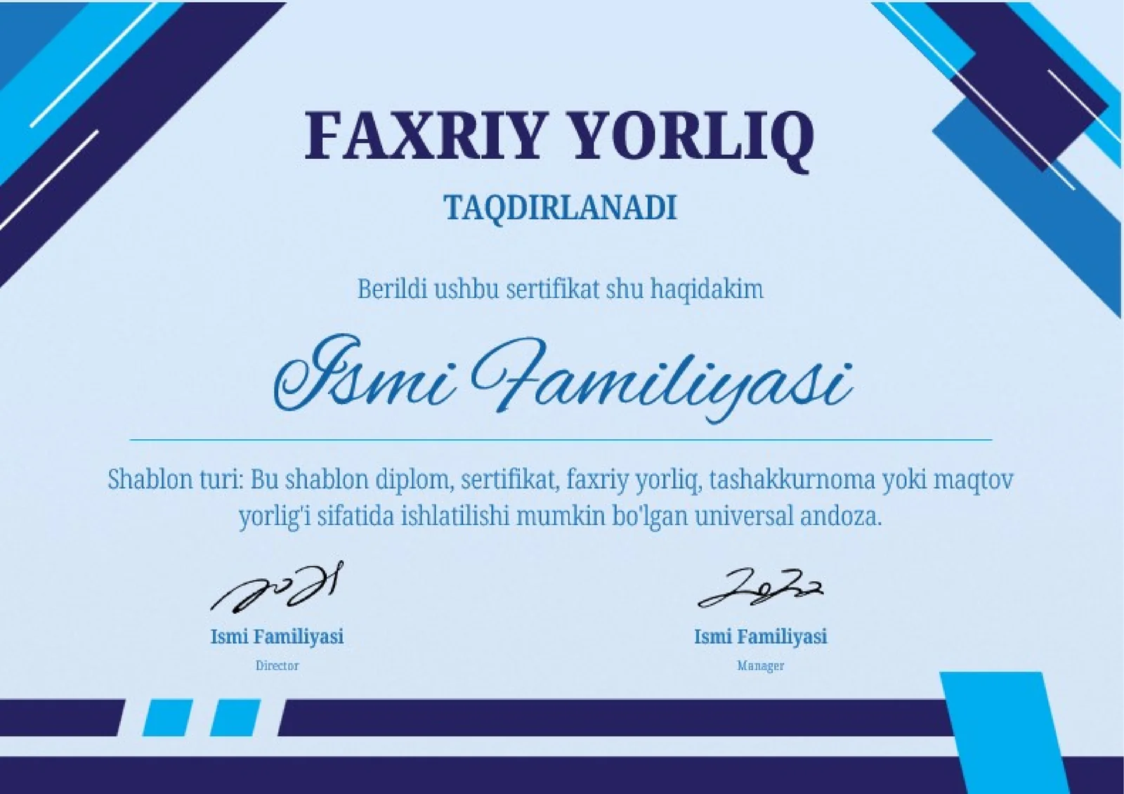 FAXRIY YORLIQ