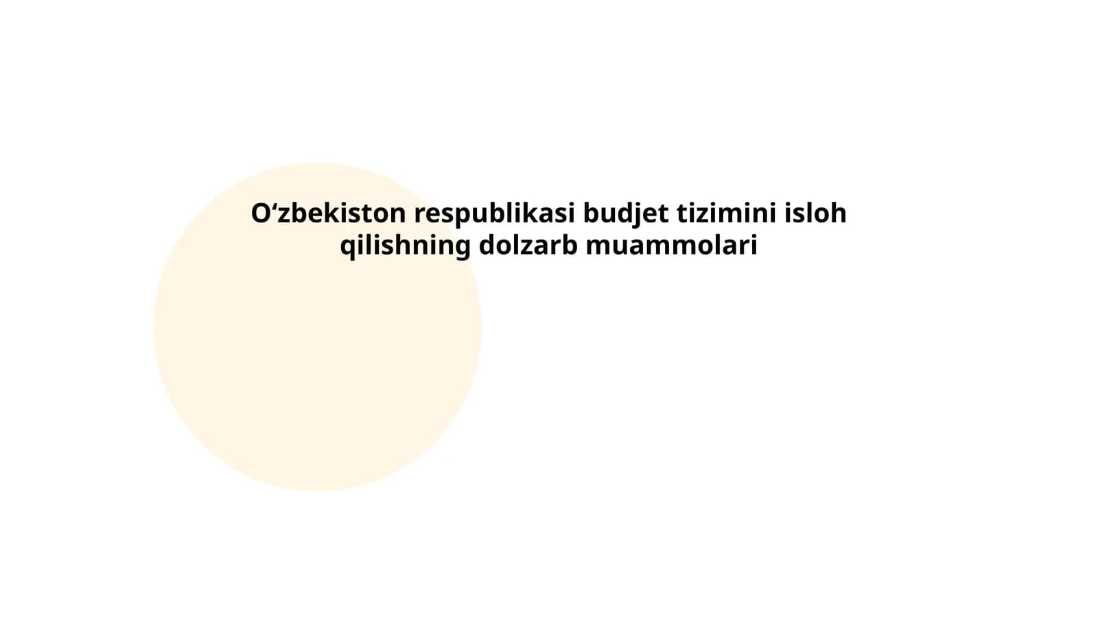 Budjet taqsimotining adolatliligi