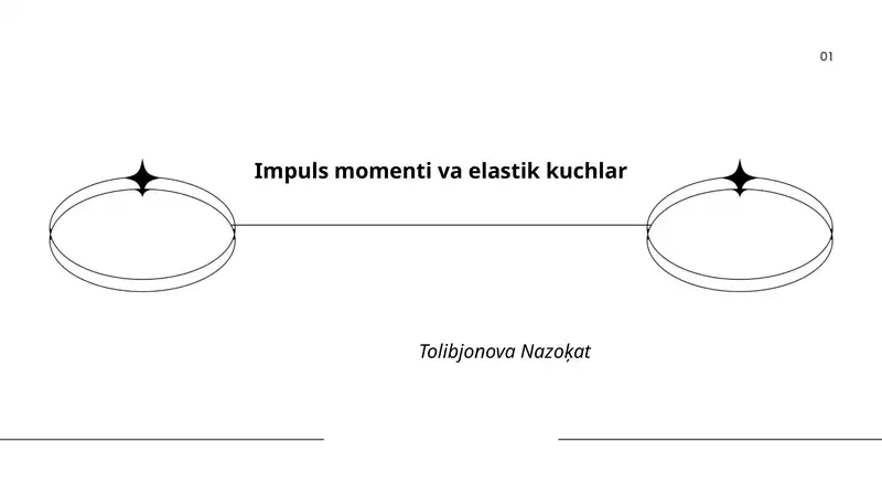 Impuls momenti va elastik kuchlar