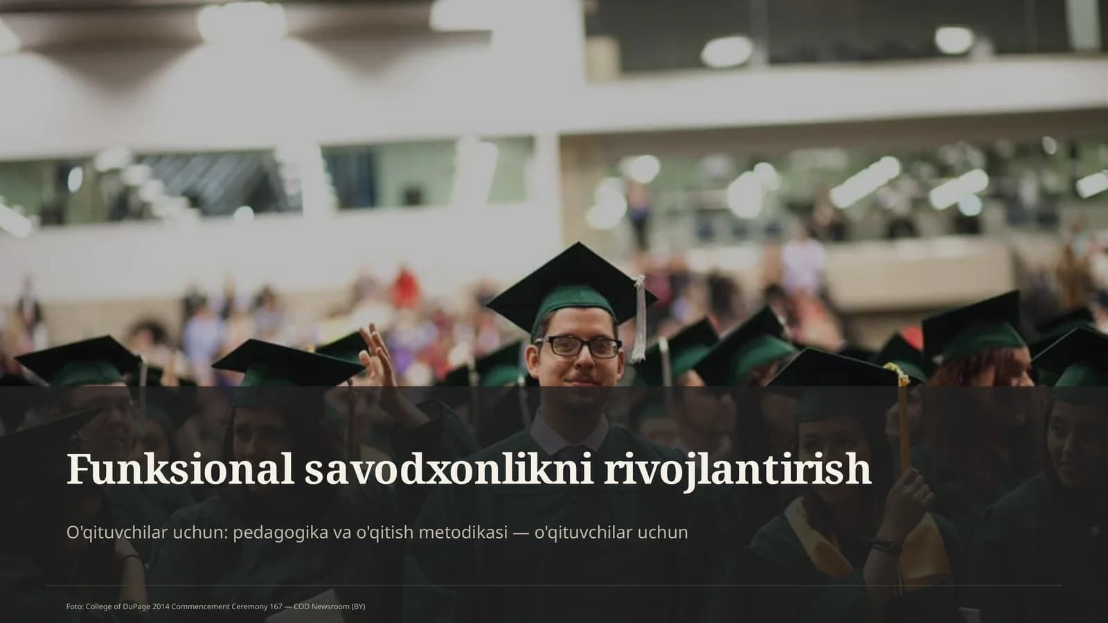 Funksional savodxonlikni rivojlantirish