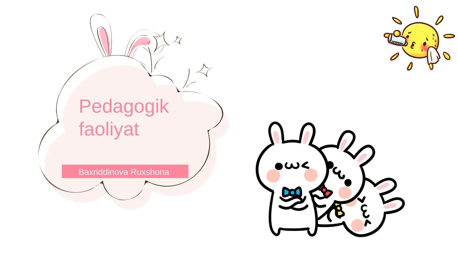Pedagogik faoliyatning mohiyati va maqsadi