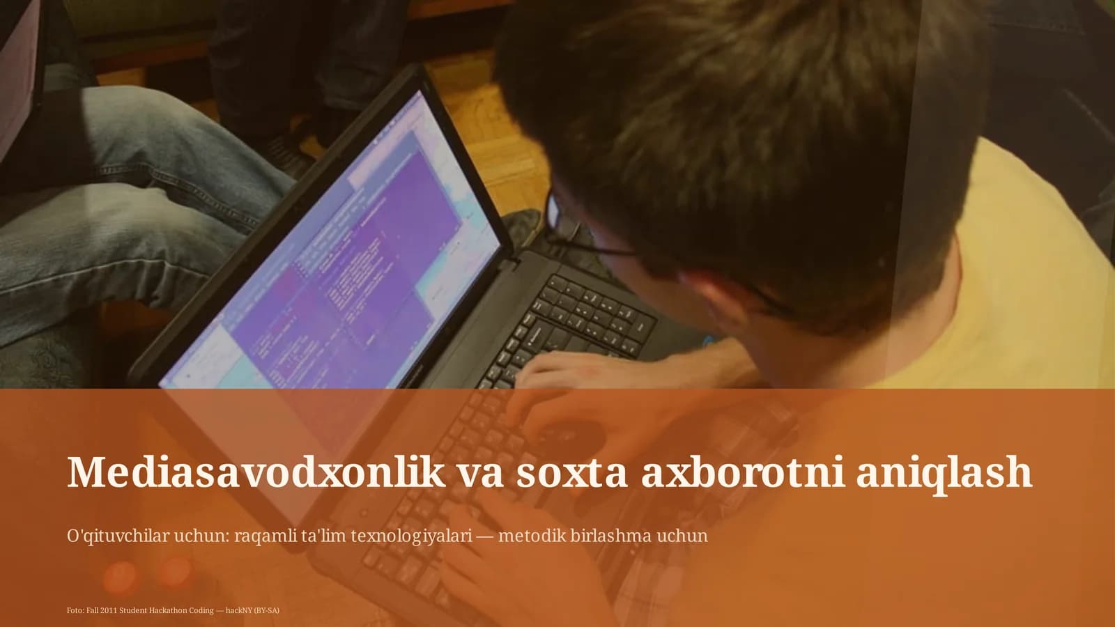 Mediasavodxonlik va soxta axborotni aniqlash