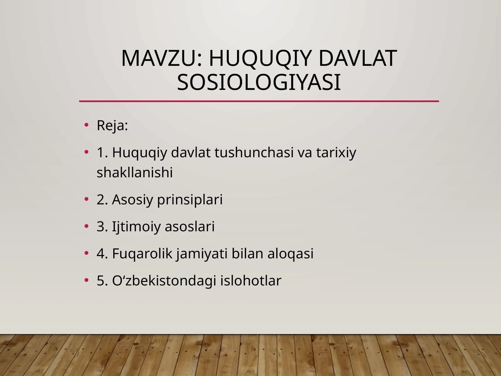 Huquqiy davlat sosiologiyasi