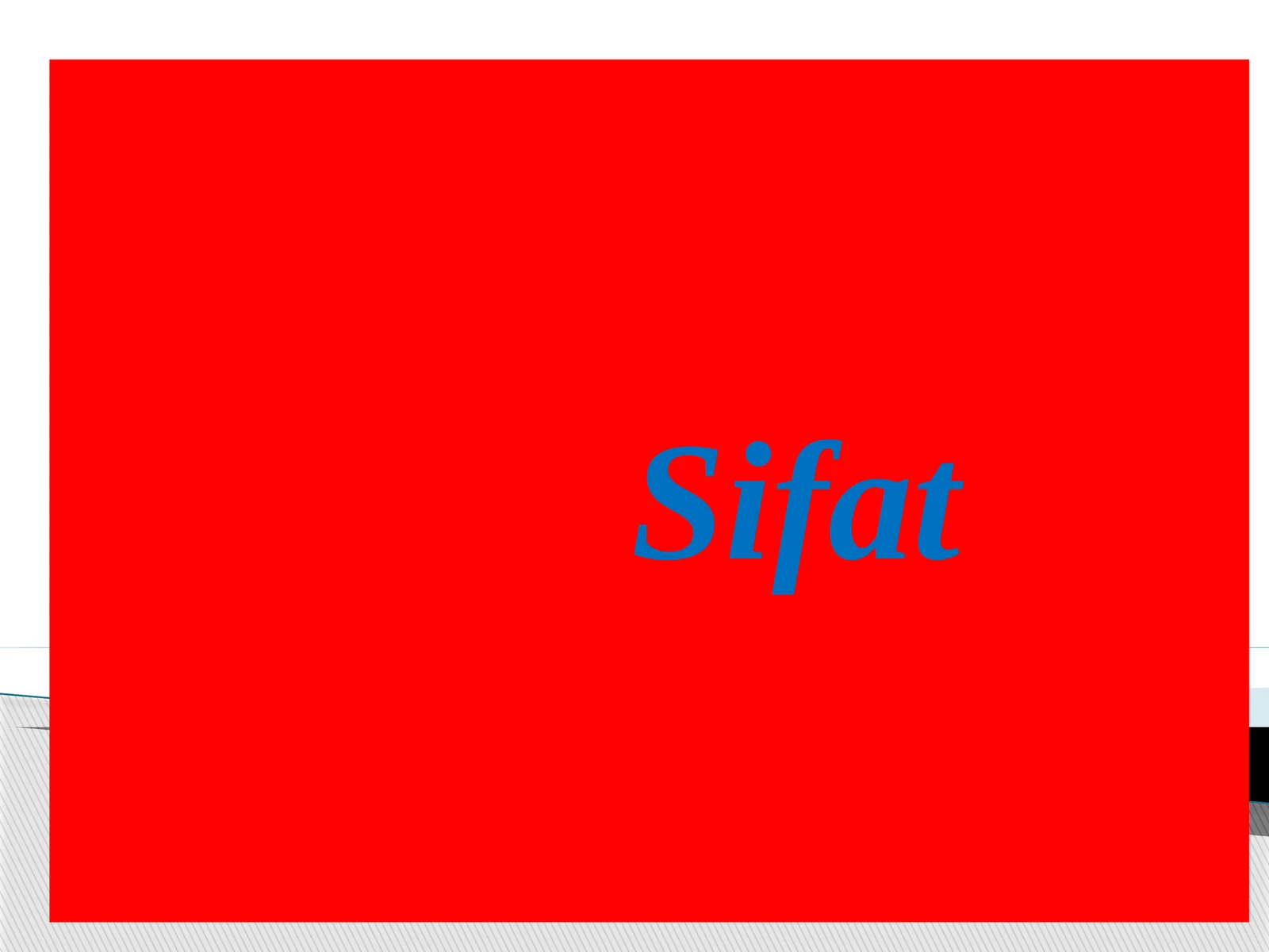 Sifat